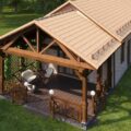 Jak wykonać dach na altanie z trwałych materiałów?
