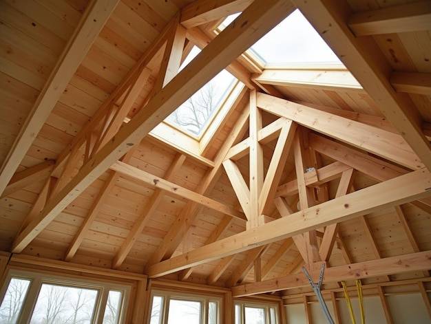 Jak zacinac krokwie na dach aby uzyskać stabilną konstrukcję?